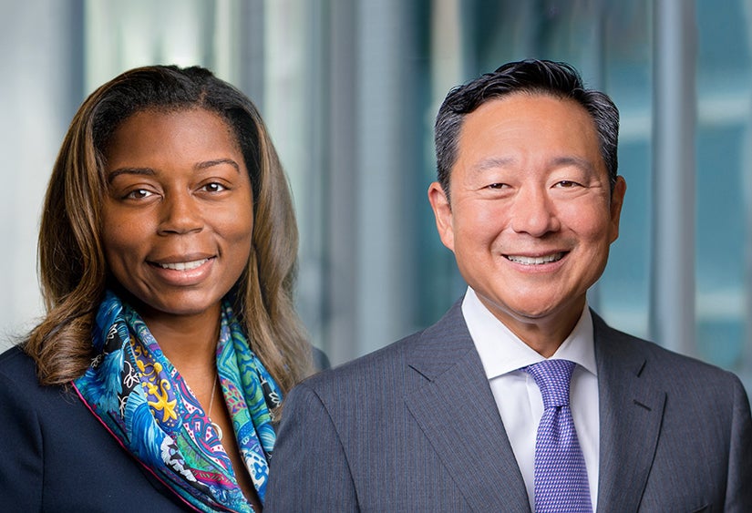 Natasha A. Holiday, Chair and Mark Kim, CEO