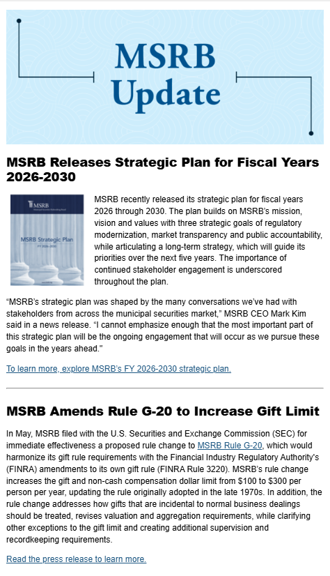 MSRB Update Spring 2026 Thumbnail